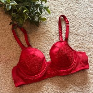 Playful Promises red bra - 32A